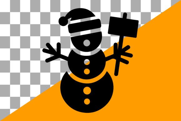 Christmas Silhouette Vector: Illustrations for Crafters