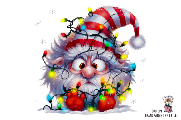 Funny Christmas Gnome Clipaart PNG: A Designer’s Review