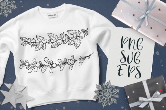 Reviewing Christmas Borders SVG & Illustrations