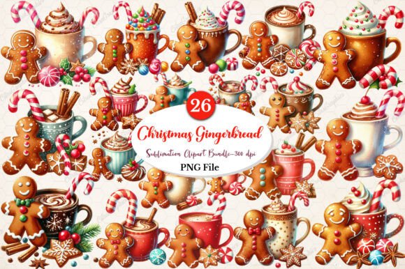 Reviewing Christmas Gingerbread Illustrations