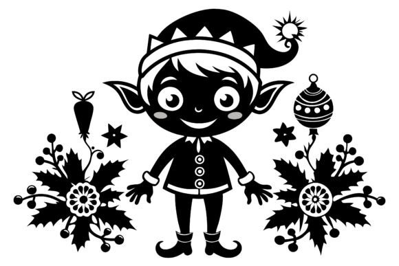 Reviewing the Christmas Elf Vector Silhouette for Embroidery