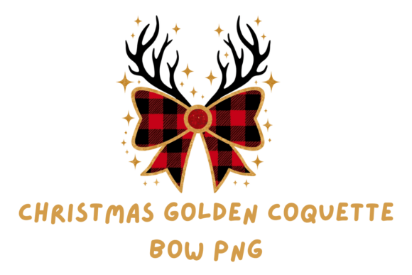 Reviewing the Christmas Golden Coquette Bow PNG